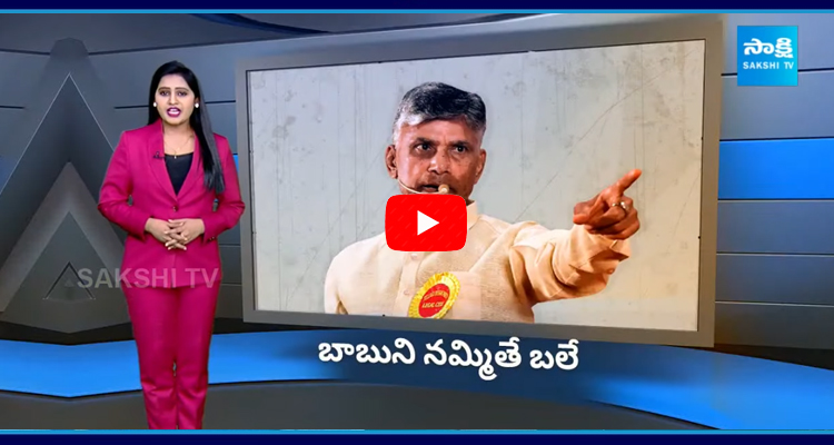 Special Story On Chandrababu Scams And False Promises