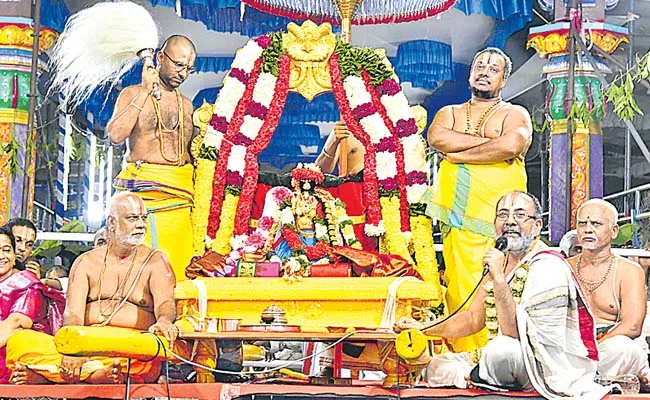 Bhadradri Ramaiah Kalyanam in Bhadrachalam - Sakshi