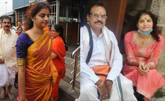 Actress Prema Photo In Temple Again Viral - Sakshi