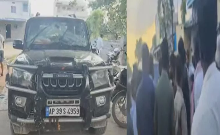 Tdp Workers Attacked Ysrcp Workers In Rentachintala