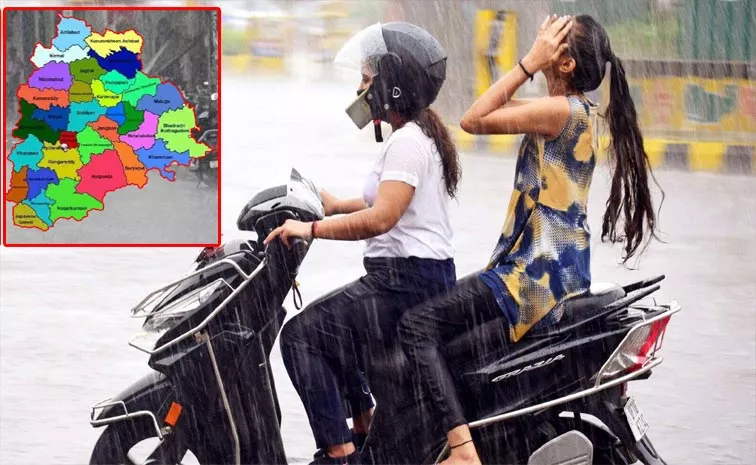 IMD Says Rains Yellow Alert To Telangana For Five Days