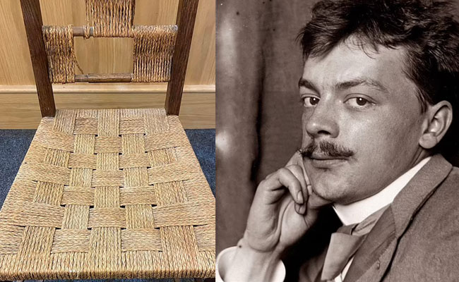 Old Wooden Wicker Chair Bought For £5 And Sold For Nearly 16 Lakh - Sakshi