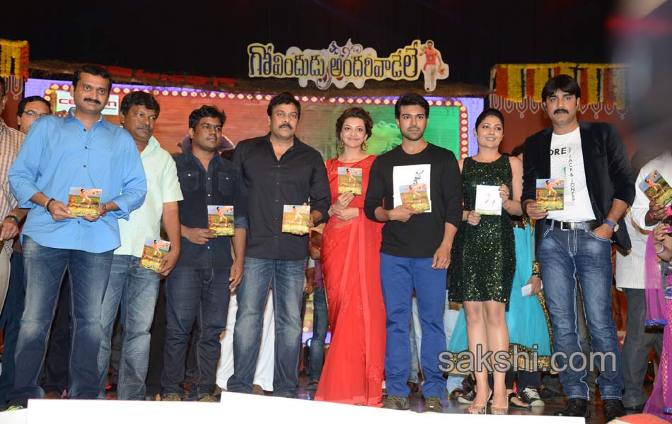 govindudu andarivadele movie audio launch - Sakshi