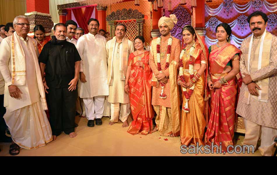 Sujala ramakrishna son marriage - Sakshi