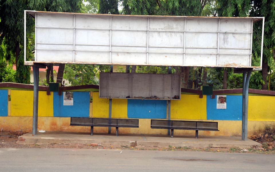 No use of bus shelters - Sakshi