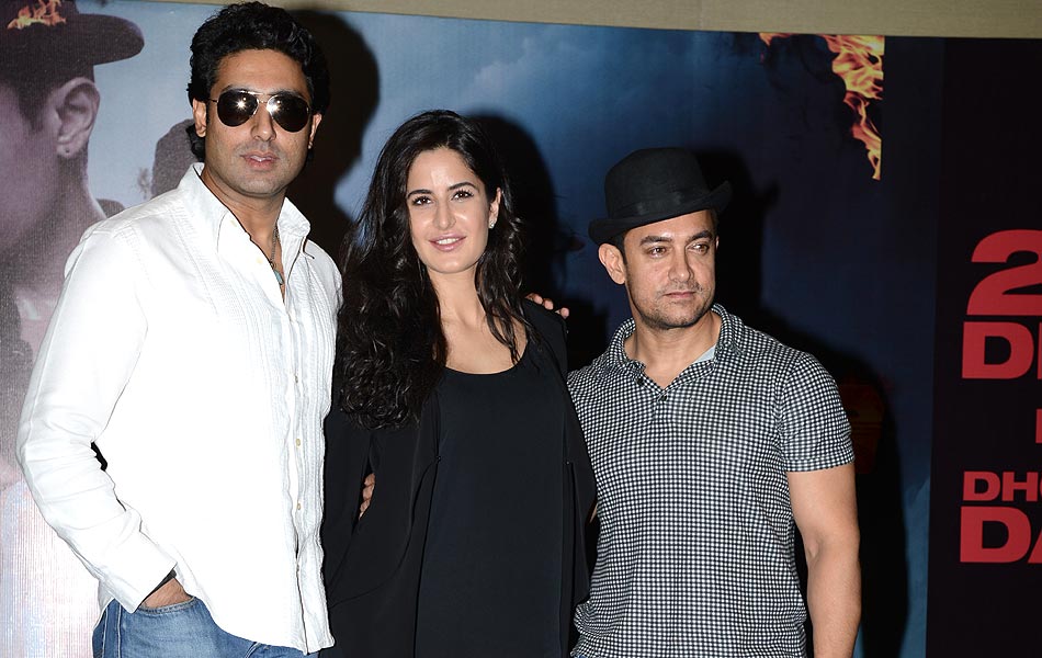 Dhoom 3 Team in Hyderabad for Movie Promotion