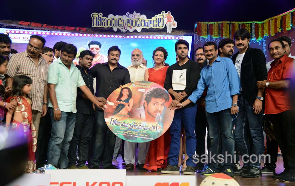 govindudu andarivadele movie audio launch - Sakshi