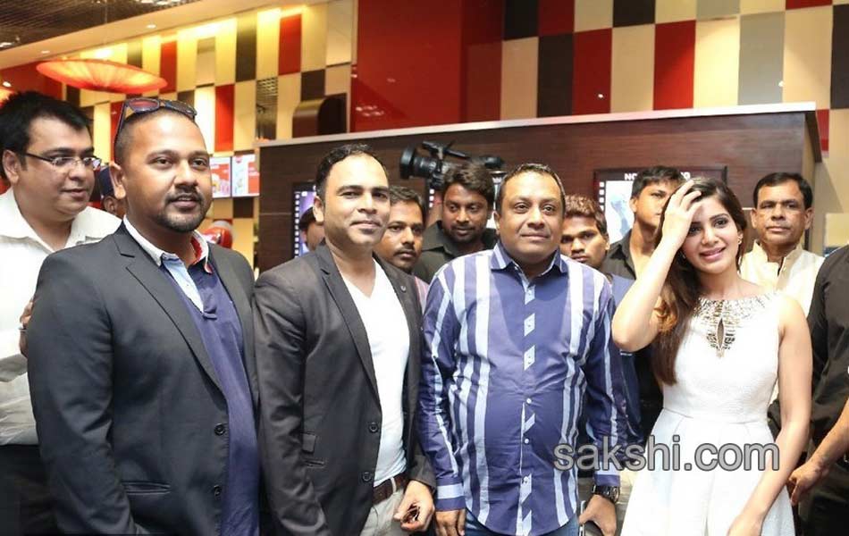charan and samatha Asian cinemas launched