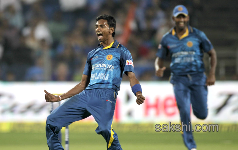Sri Lanka seamers topple India on green track - Sakshi