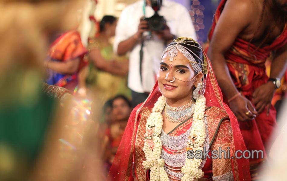 ali Janardhan Reddy daughter Brahmani wedding