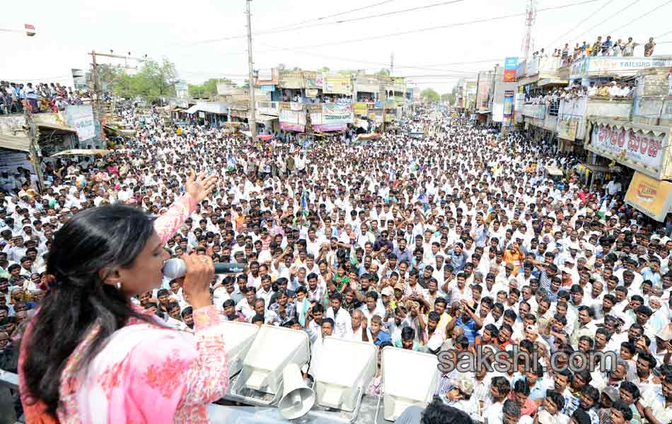 Sharmila s Janapatham at Kurnool District - Sakshi