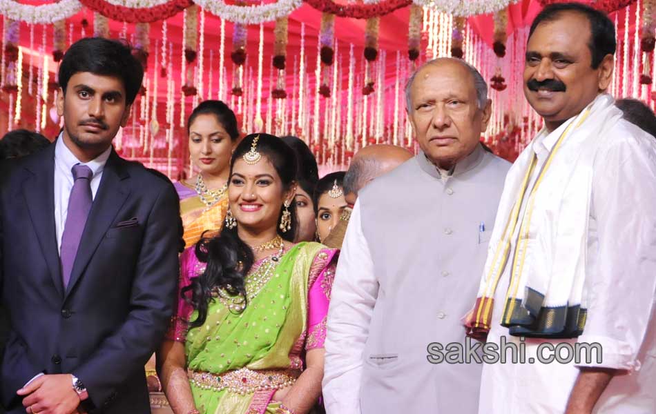 Bhumana Karunakar Reddy Son Abhinay Reddy Wedding Reception