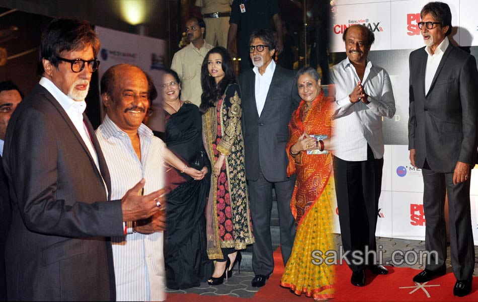 Amitab launchs the Hindi trailor of Kochadaiyaan