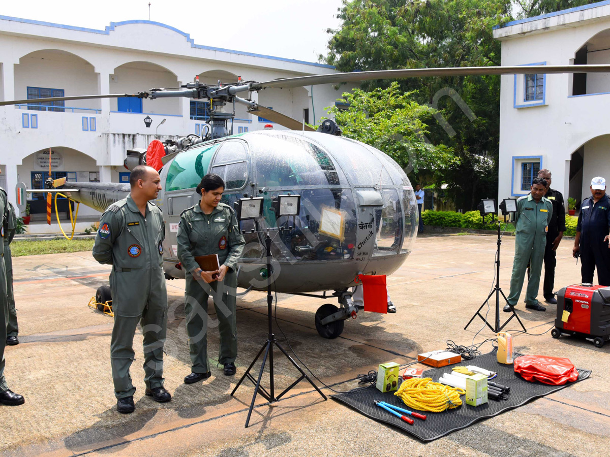 MEDIA VISIT TO AIR FORCE STATION HAKIMPET
