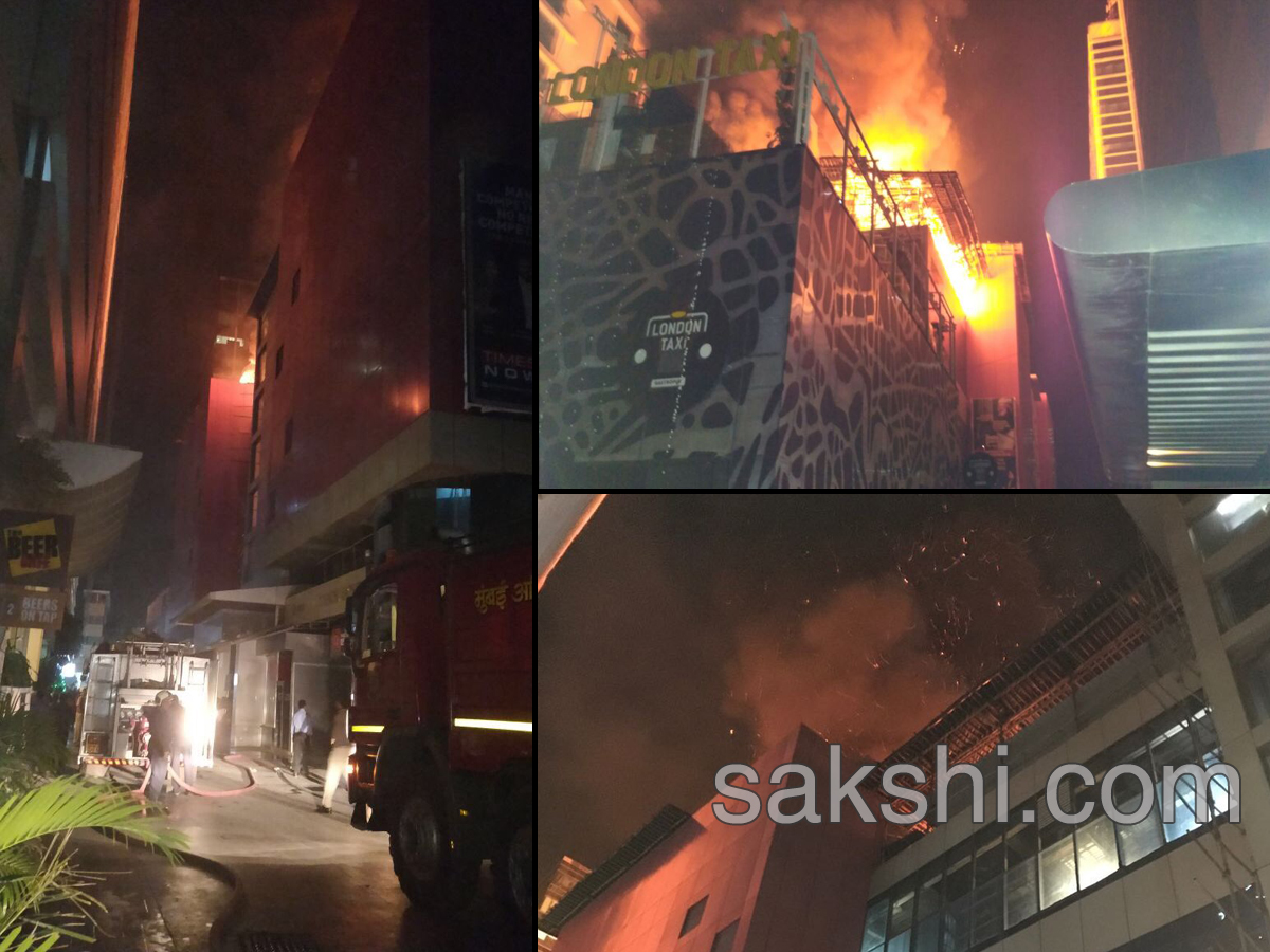  massive fire mumbai kamala mills building - Sakshi