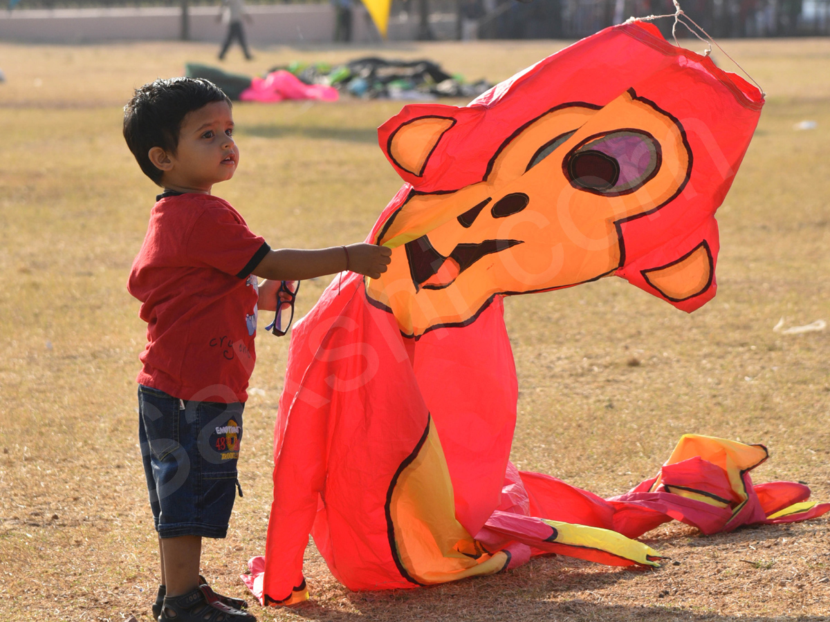 International Kite Festival 2018 at Parade Grounds - Sakshi