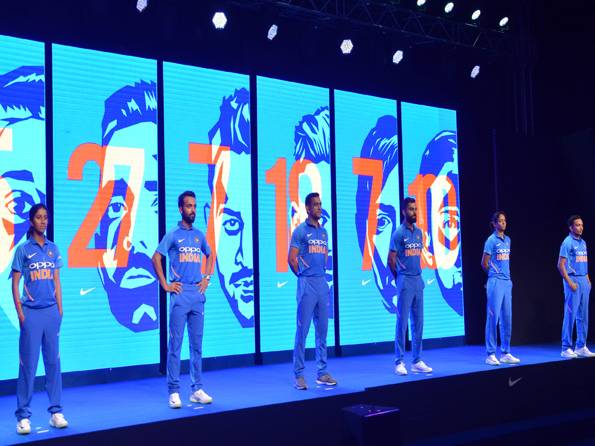 India Cricket Teams New Jersey Released Photo Gallery - Sakshi