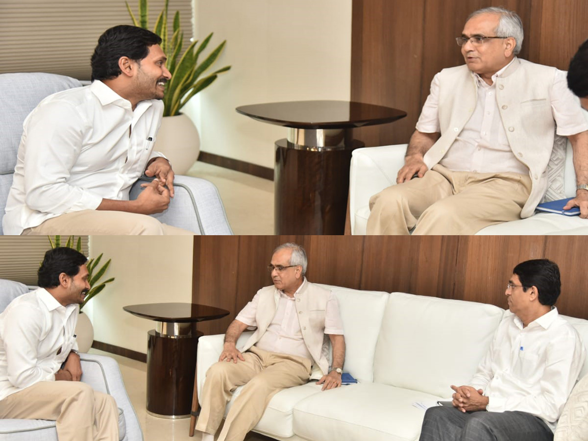 Niti Aayog Vice Chairman Meets Cm Jagan Amaravati Photo Gallery - Sakshi