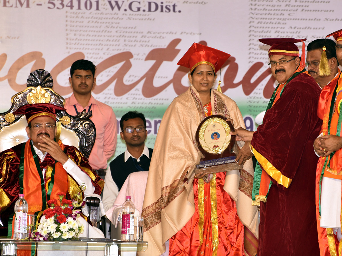 Venkaiah Naidu Participates Nit Convocation West Godavari Photo Gallery - Sakshi