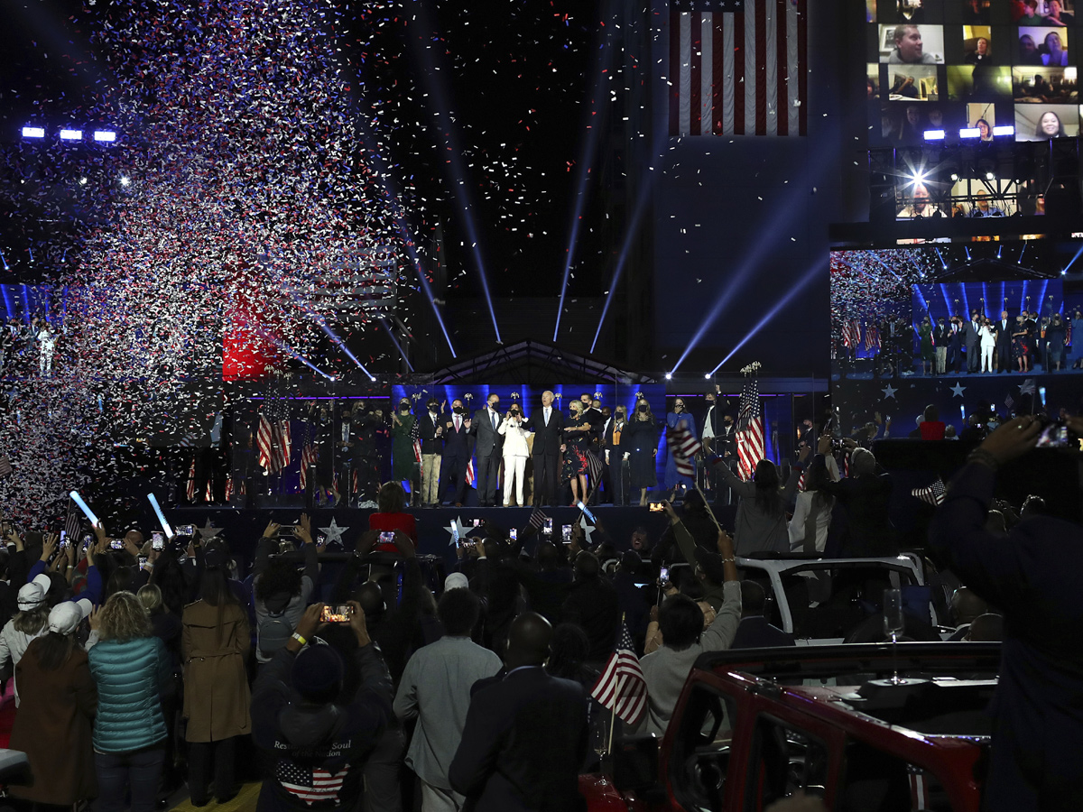 Joe Biden wins The US Presidential Election - Sakshi