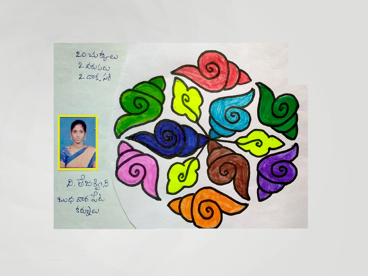 Sankranthi Muggulu 2020: Special Rangavallulu - Sakshi