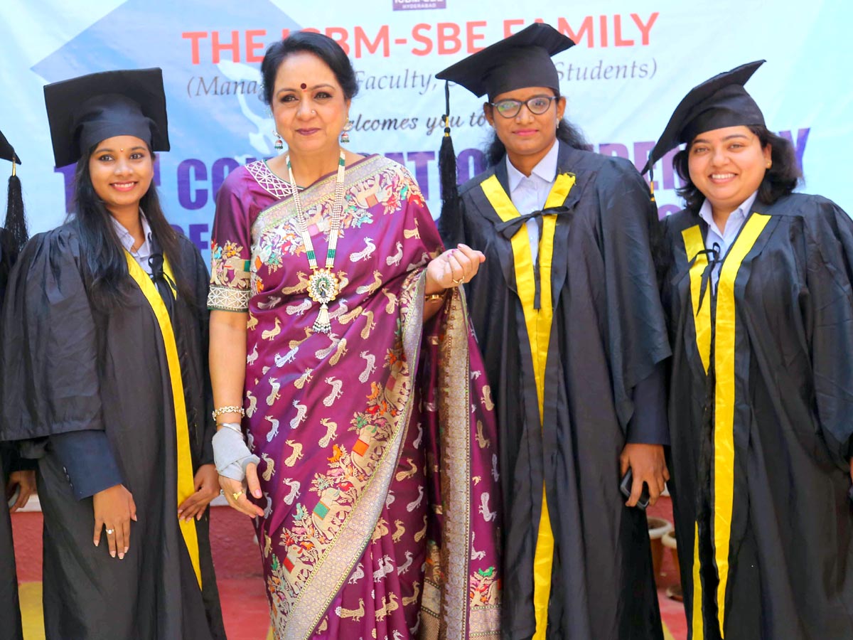 The 13th Convocation Of ICBM - School Of Business Excellence At Attapur  - Sakshi