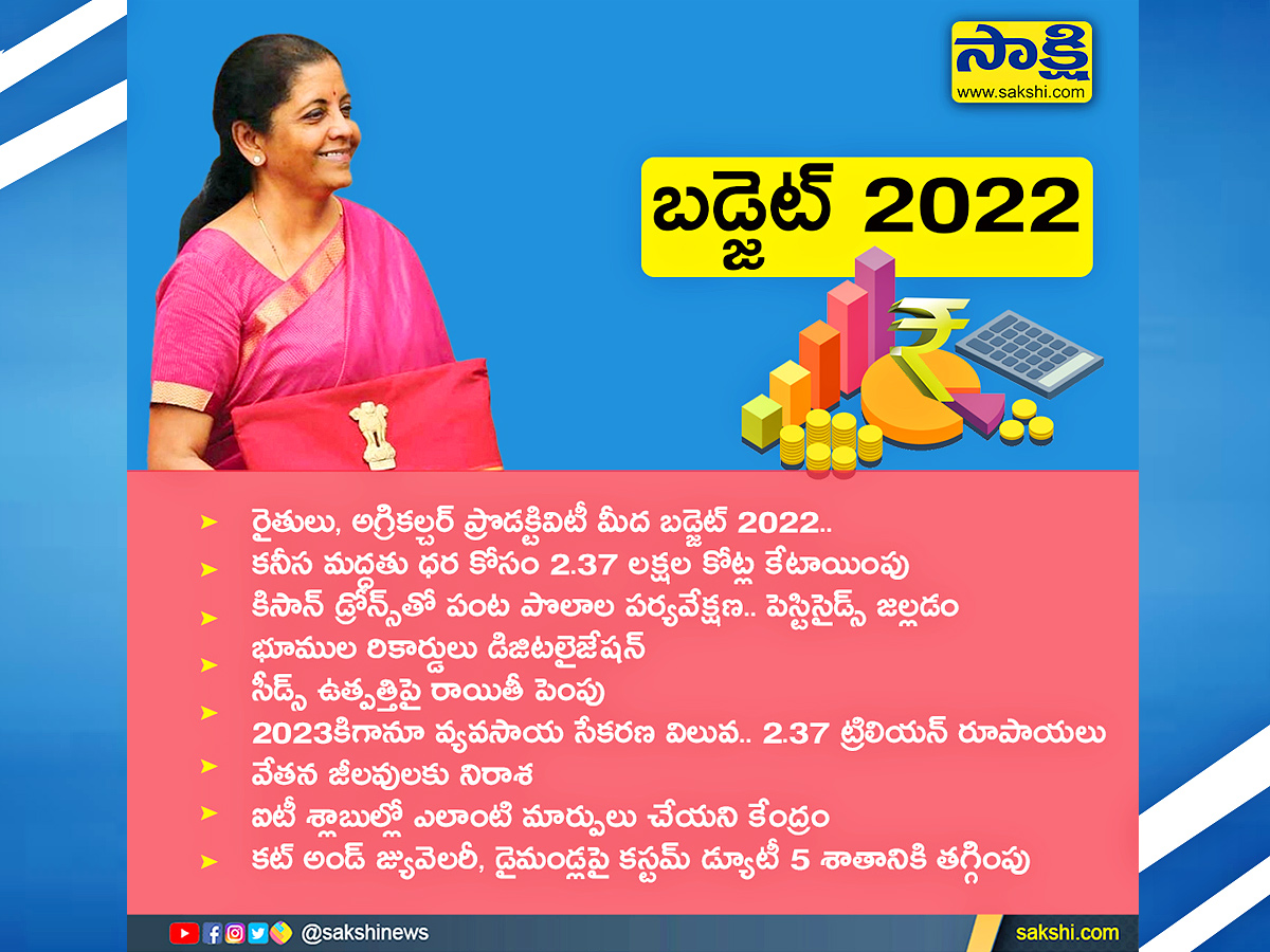 Union Budget 2022 Photos - Sakshi
