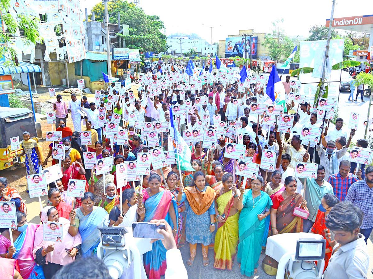 Celebrations Around AP Amid New Districts Formation Photos - Sakshi