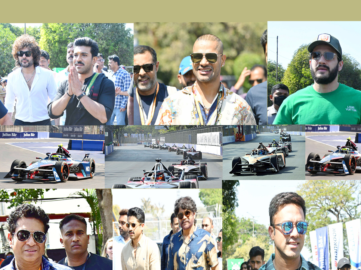 Formula E race At Hyderabad Photos Gallery - Sakshi