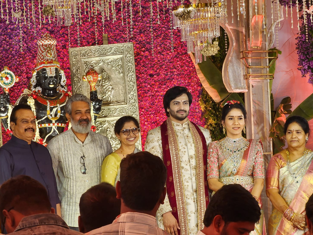 producer dvv danayya son kalyan wedding photos - Sakshi