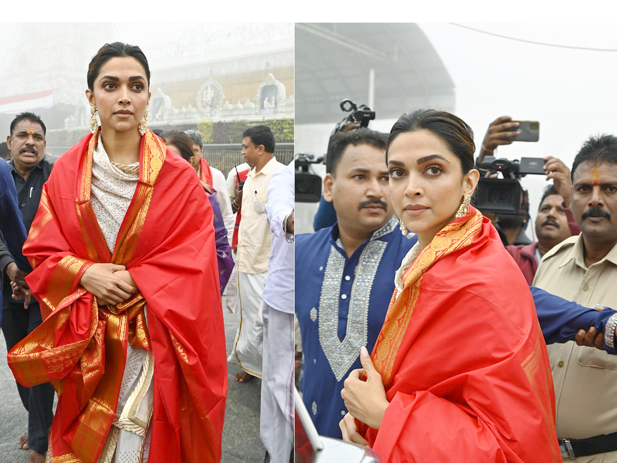 Bollywood Actress Deepika Padukone Visits Tirumala Photos - Sakshi