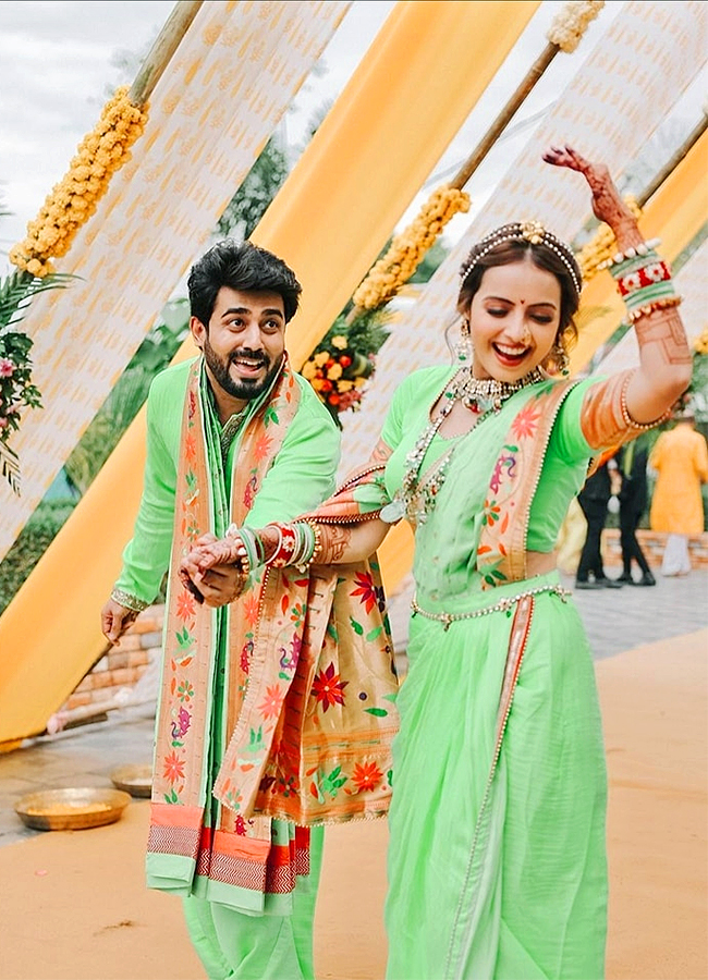 Shrenu Parikh is now married to Akshay Mhatre Pics - Sakshi