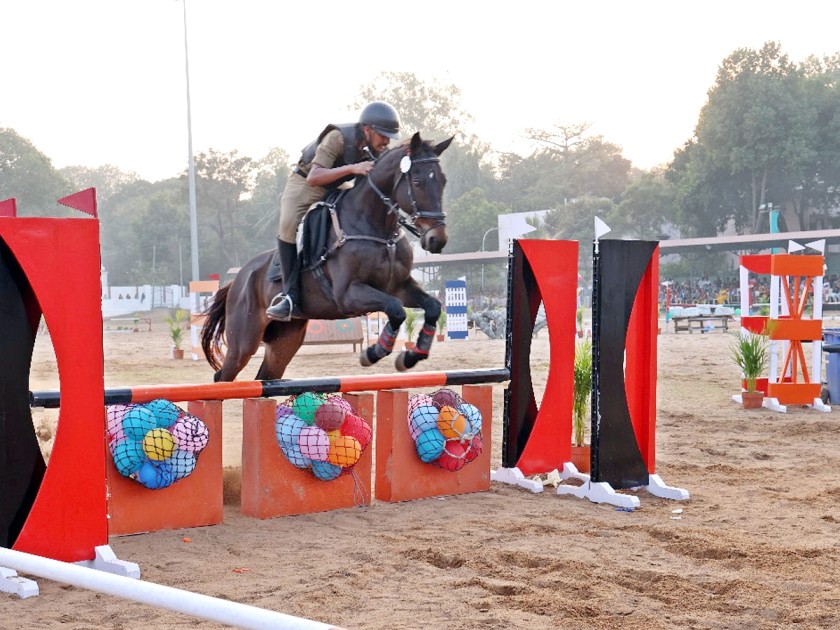 42nd All India Police Equestrian Championship and Mounted Police Duty Meet Photos - Sakshi