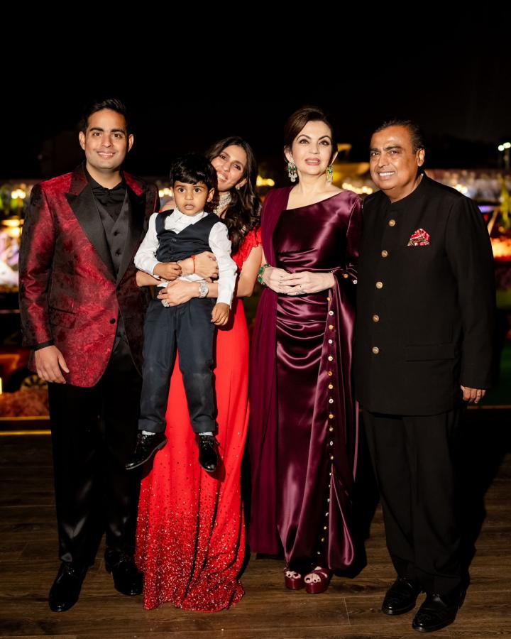 Anant Ambani Pre Wedding: Stars in Black Color Outfit Photos - Sakshi