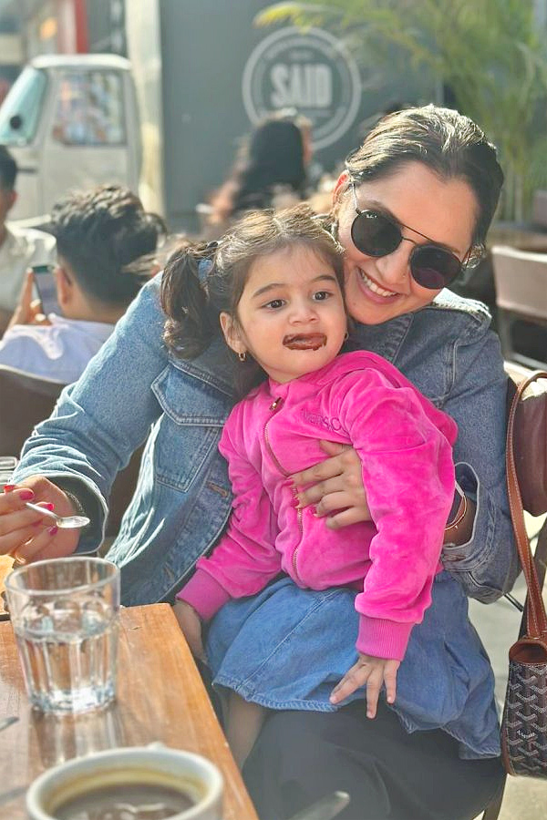 Tennis Star Sania Mirza Latest Dubai Vacation With Family, Photos - Sakshi