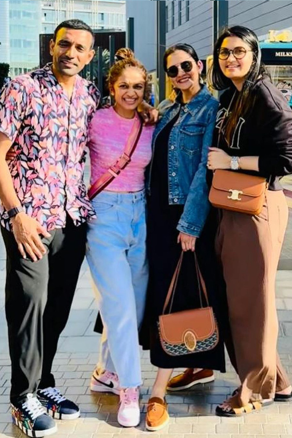 Tennis Star Sania Mirza Latest Dubai Vacation With Family, Photos - Sakshi