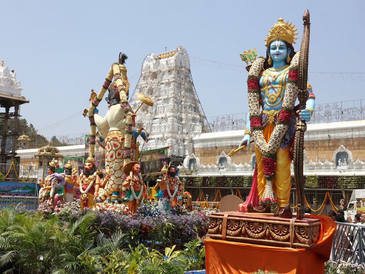 Magnificent Puspayagam at Tirumala Srivari Temple Photo - Sakshi