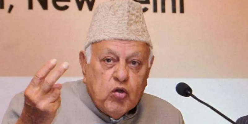 Former J&K CM Farooq Abdullah demands opening of dialogue with Pakistan on the Kashmir issue