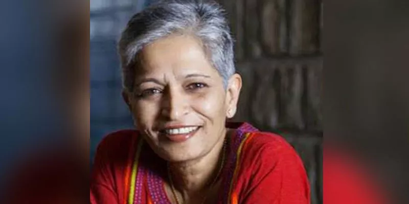 Gauri Lankesh honoured with annual Anna Politkovskaya Award