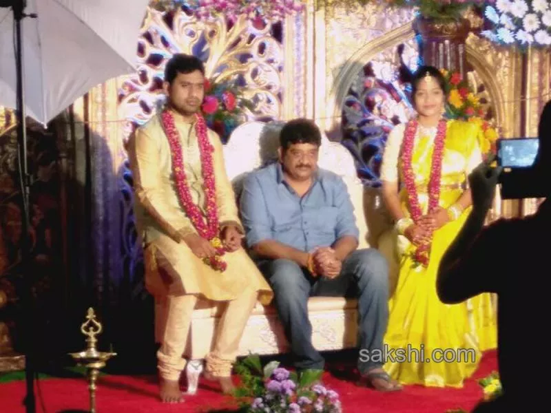 actor chinnas daughter wedding reception - Sakshi - Sakshi