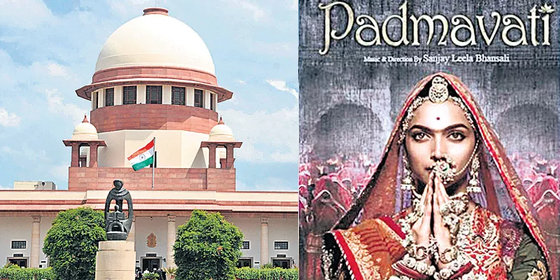 SC dismisses plea against release of 'Padmavati' outside India - Sakshi