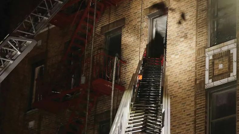 A Boy's Scream, a Door Ajar and 12 Dead in a Bronx Fire - Sakshi