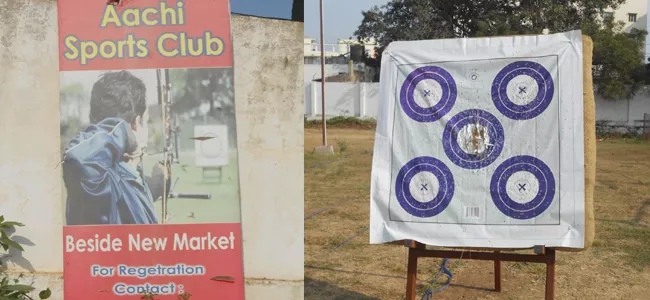 10 lakh cheating in archery training fraud case - Sakshi