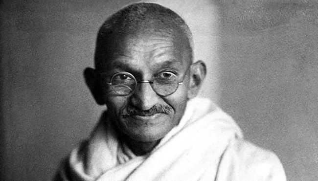 a trubute to Mahatma Gandhi - Sakshi