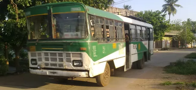neglect on rtc telugu velugu busses  - Sakshi