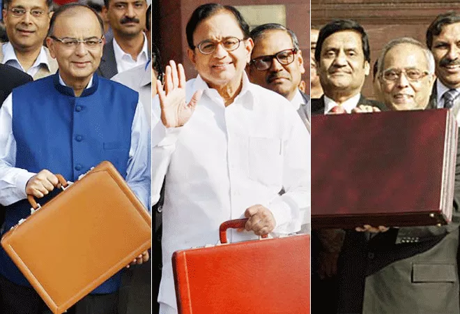 Why does Finance Minister pose with briefcase on Budget day - Sakshi