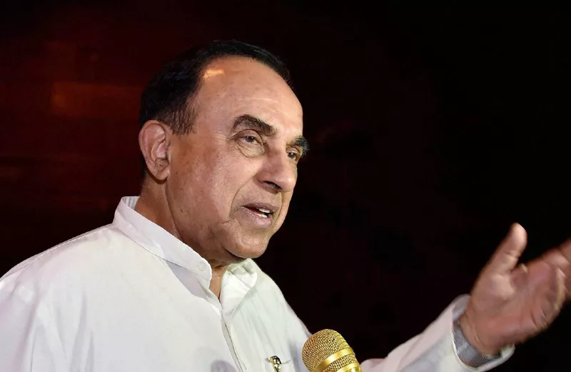 Subramanian Swamy comments on LGBT - Sakshi