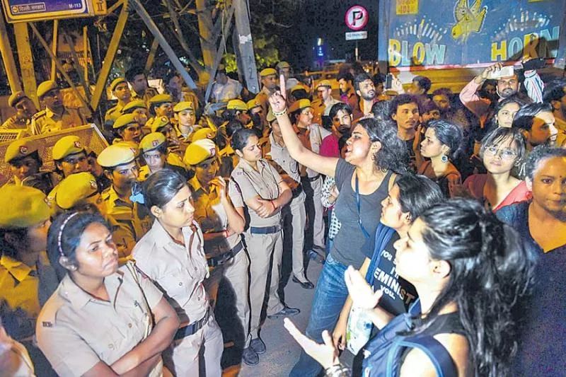 JNU students allege sexual harassment by professor, who denies - Sakshi