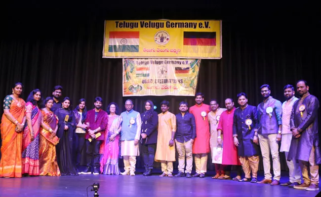 Telugu Velugu Germany Association Celebrated Ugadi Festival - Sakshi