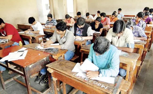 Impropriety In Inter And Tenth Open Exams - Sakshi